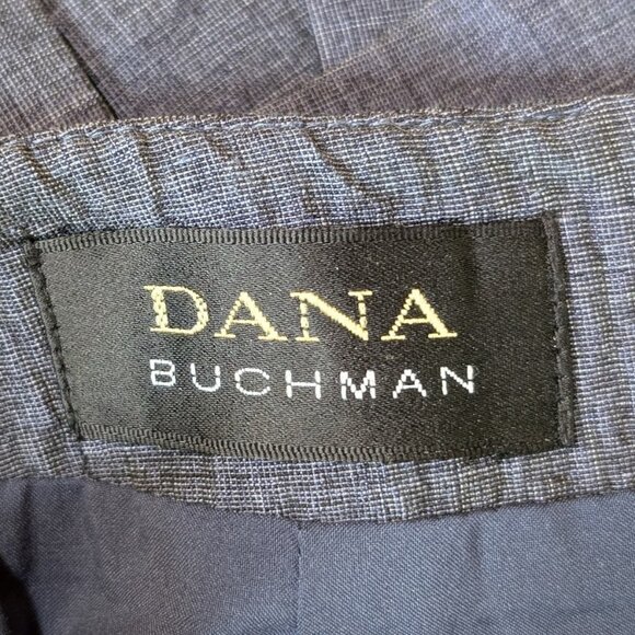 Dana Buchman Suit Skirt Great Fit Denim-blue sz 10 Perfect Condition, bonus top - Picture 9 of 14